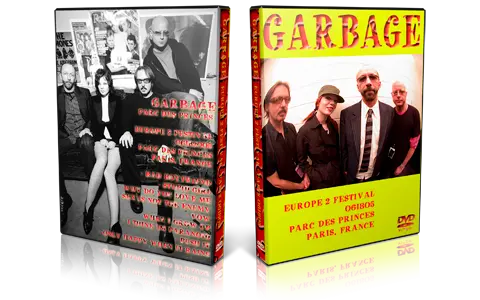 Artwork Cover of Garbage 2018-06-05 DVD Paris Proshot