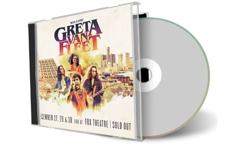 Artwork Cover of Greta Van Fleet 2018-12-27 CD Detroit Audience