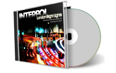Artwork Cover of Interpol 2007-11-30 CD London Audience