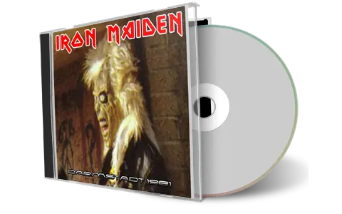 Artwork Cover of Iron Maiden 1981-08-23 CD Darmstadt Audience