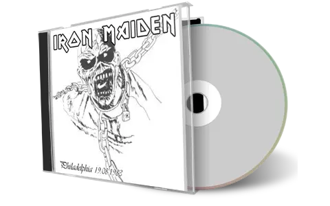Artwork Cover of Iron Maiden 1983-08-19 CD Philadelphia Audience