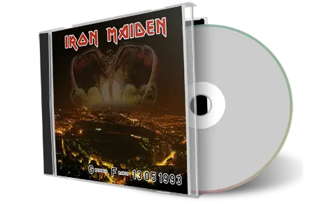 Artwork Cover of Iron Maiden 1993-05-13 CD Grenoble Audience