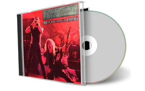 Artwork Cover of Iron Maiden 1996-01-26 CD Montpellier Audience
