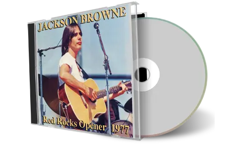 Artwork Cover of Jackson Browne 1977-08-11 CD Morrison Audience