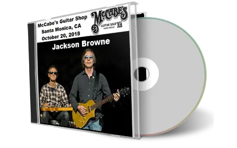 Artwork Cover of Jackson Browne 2018-10-20 CD Santa Monica Audience