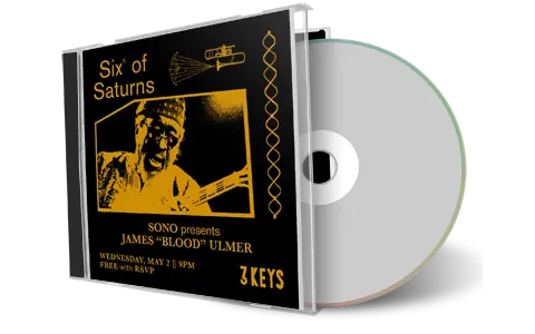 Artwork Cover of James Blood Ulmer 2018-05-02 CD New Orleans Audience