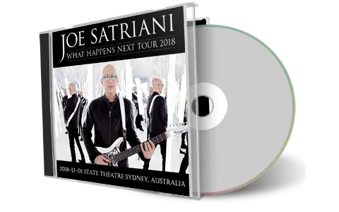 Artwork Cover of Joe Satriani 2018-12-01 CD Sydney Audience