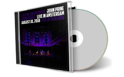 Artwork Cover of John Prine 2018-08-10 CD Amsterdam Audience