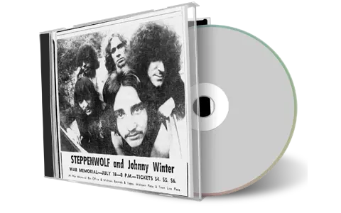 Artwork Cover of Johnny Winter 1970-07-18 CD Rochester Audience