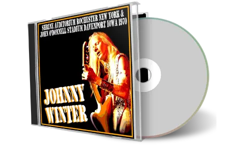 Artwork Cover of Johnny Winter 1970-08-23 CD Davenport Soundboard