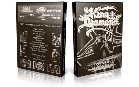 Artwork Cover of King Diamond 2013-05-25 DVD Orebro Audience