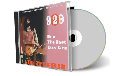 Artwork Cover of Led Zeppelin 1971-09-29 CD Osaka Soundboard