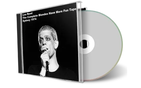 Artwork Cover of Lou Reed 1974-08-25 CD Sydney Audience