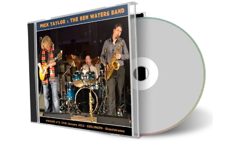 Artwork Cover of Mick Taylor with the Ben Waters Band 2012-01-27 CD Esslingen Audience