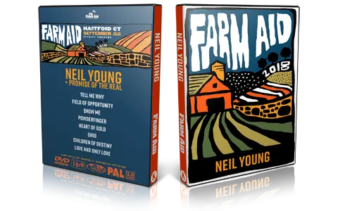 Artwork Cover of Neil Young and Promise of the Real 2018-09-22 DVD Farm Aid 33 Proshot