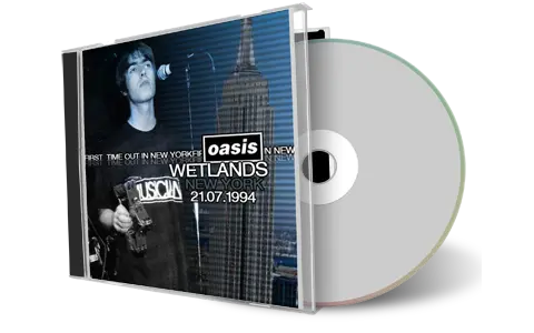 Artwork Cover of Oasis 1994-07-21 CD New York City Soundboard