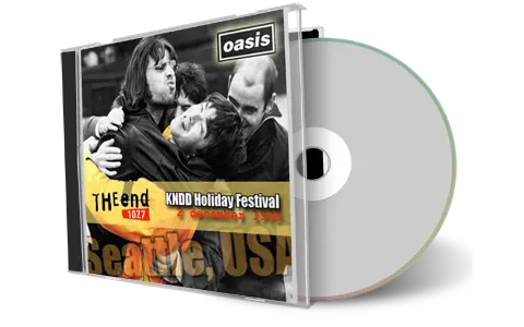 Artwork Cover of Oasis 1995-12-02 CD Seattle Soundboard