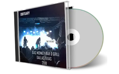 Artwork Cover of Obituary 2018-05-30 CD Dallas Audience