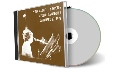 Artwork Cover of Peter Gabriel 1977-09-27 CD Manchester Audience