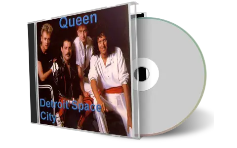 Artwork Cover of Queen 1982-08-06 CD Detroit Audience