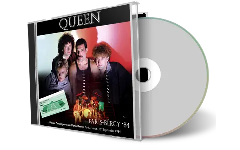 Artwork Cover of Queen 1984-09-18 CD Paris Audience