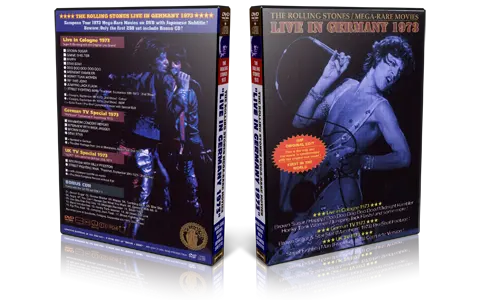 Artwork Cover of Rolling Stones Compilation DVD Germany 1973 Audience