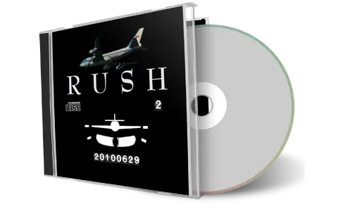 Artwork Cover of Rush 2010-06-29 CD Albuquerque Audience