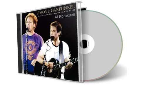 Artwork Cover of Simon and Garfunkel Compilation CD Tokyo 1982 Audience