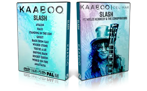 Artwork Cover of Slash ft Myles Kennedy and the Conspirators 2018-09-16 DVD KAABOO Proshot
