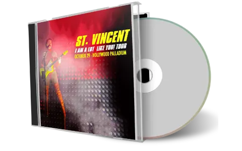 Artwork Cover of St Vincent 2018-10-29 CD Los Angeles Audience