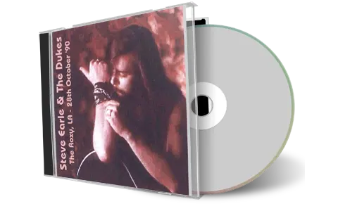 Artwork Cover of Steve Earle 1990-10-28 CD Los Angeles Audience