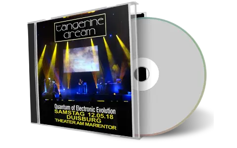 Artwork Cover of Tangerine Dream 2018-05-12 CD Duisburg Audience