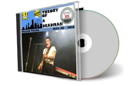 Artwork Cover of Theory Of A Deadman 2018-05-26 CD Dallas Soundboard