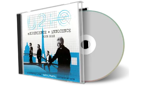 Artwork Cover of U2 2018-09-08 CD Paris Audience