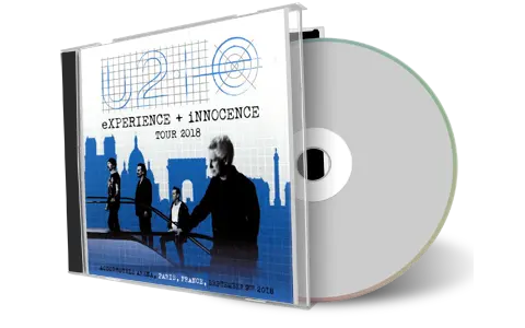 Artwork Cover of U2 2018-09-09 CD Paris Soundboard
