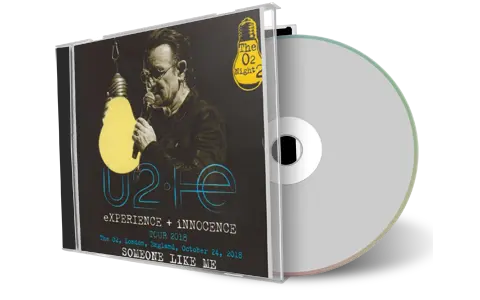 Artwork Cover of U2 2018-10-24 CD London Soundboard