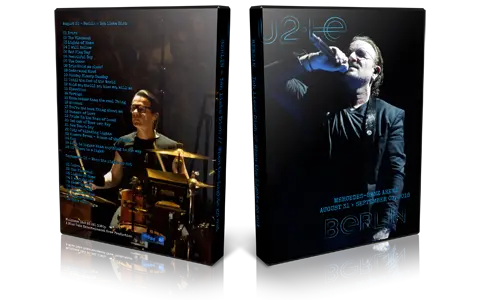 Artwork Cover of U2 Compilation DVD Berlin 2018 Audience