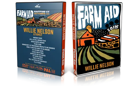 Artwork Cover of Willie Nelson and Family 2018-09-22 DVD Farm Aid 33 Proshot