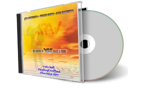 Artwork Cover of Yes with Jon Anderson and Trevor Rabin 2017-03-22 CD Edinburgh Audience