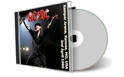 Artwork Cover of ACDC 1996-04-02 CD Kansas City Audience
