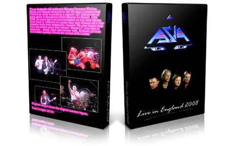Artwork Cover of Asia 2008-03-16 DVD London Audience