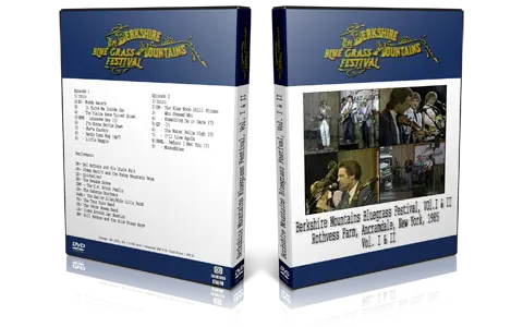 Artwork Cover of Berkshire Mountains Bluegrass Festival Compilation DVD 1985 Vol 1 and 2 Proshot