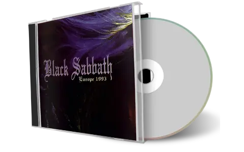 Artwork Cover of Black Sabbath 1992-09-12 CD Reggio Emilia Soundboard