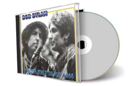 Artwork Cover of Bob Dylan 1984-05-29 CD Live 1984 Soundboard