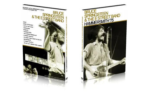 Artwork Cover of Bruce Springsteen 1975-11-18 CD London Soundboard