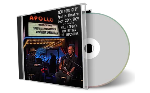 Artwork Cover of Bruce Springsteen 2009-09-25 CD New York Soundboard