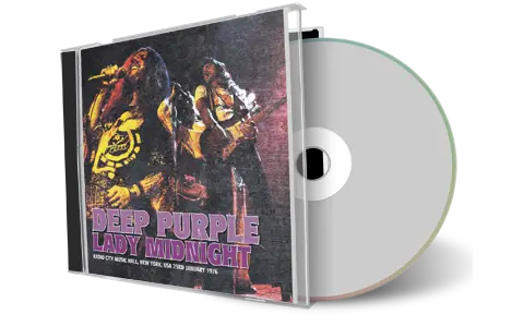 Artwork Cover of Deep Purple 1976-01-23 CD New York Audience
