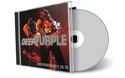 Artwork Cover of Deep Purple 1976-01-28 CD San Bernadino Audience