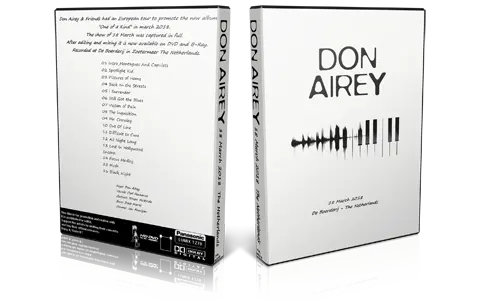 Artwork Cover of Don Airey 2018-03-18 DVD Zoetermeer Audience