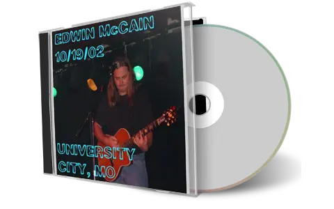 Artwork Cover of Edwin Mccain 2002-10-19 CD University City Audience